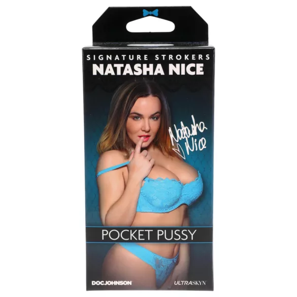 Doc Johnson Natasha Nice - realistische Ultraskyn-Kunstvagina (hautfarben)