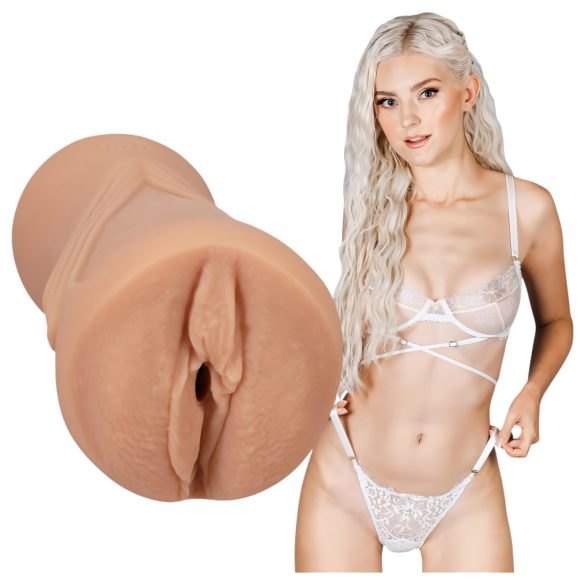 Doc Johnson Eva Elfie - Lebensechte Ultraskyn-Vagina (Natur)