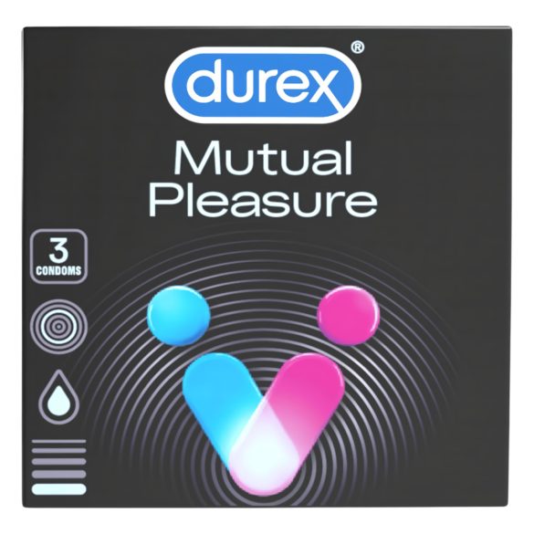 Durex Mutual Pleasure Kondome - 3 Stück