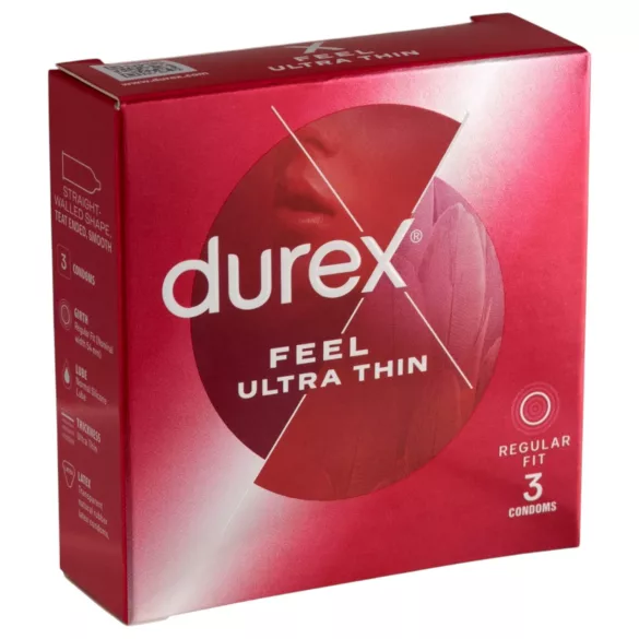Durex Feel Ultra Thin - ultra realitätsnahes Kondom (3 Stk.)