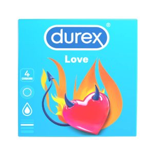 Durex Kondom Love - Easy-on Kondome (4 Stück)