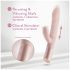 Blush Fraya - Klitoris Schubvibrator mit Griff (Rosa)