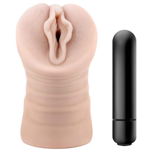 Enlust Destini - Vibrations-Vagina mit KI-Bildern (natur)
