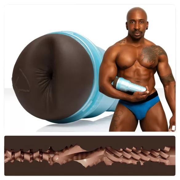 Fleshjack Max Konnor - naturgetreuer Po-Masturbator (braun)