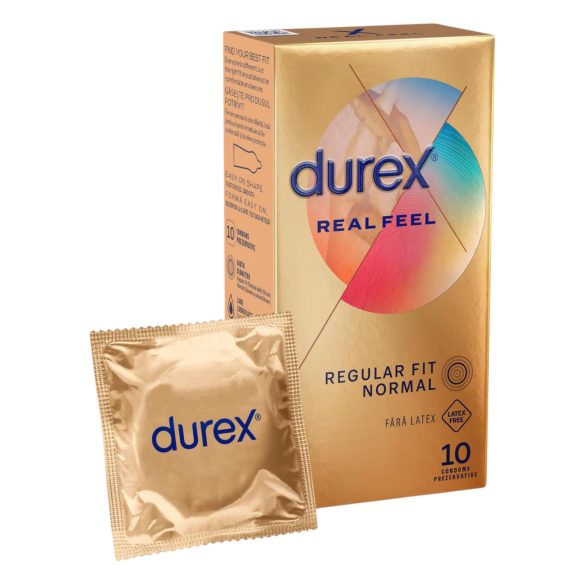 Durex Real Feel - Latexfreie Kondome (10 Stk.)