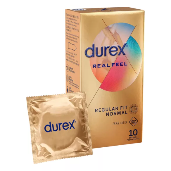 Durex Real Feel - Latexfreie Kondome (10 Stk.)