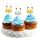 Glittaretti - Brustkerzen-Set (3er Pack)