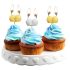 Glittaretti - Brustkerzen-Set (3er Pack)