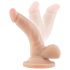 Dr. Skin 4 - Saugnapf-Dildo - Natur (12cm)