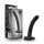 Temptasia Twist Small - Kleiner, verdrehter Saugnapf-Dildo (Schwarz)