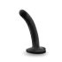 Temptasia Twist Small - Kleiner, verdrehter Saugnapf-Dildo (Schwarz)