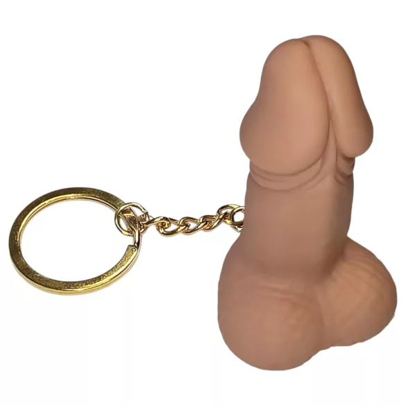 Diverty - Schlüsselanhänger mit Penis (natur)