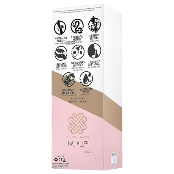 Engily Ross Bacall 2.0 - G-Punkt Vibrator mit Klitorisarm (lila)