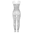 Subblime 951696 - schwarzer Netz-Overall (S-L)