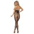 Subblime 951788 - Tief ausgeschnittener Netz-Overall - Schwarz - S-L