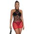 Subblime 952242 – Netzkleid mit Farbverlauf (Rot) – S-L