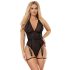 Subblime 954147 - gestreifter Body-Set - (schwarz) - L/XL