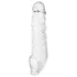 Addicted Toys - Penismantel mit Hodenring - 23cm (transparent)