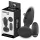 Addicted Toys - Beweglicher Zungen-Analdildo (Schwarz)