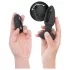 Addicted Toys - Beweglicher Zungen-Analdildo (Schwarz)