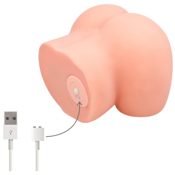 Intense First Time Ariana - Lebensechter, vibrierender Jungfern-Masturbator (natur)