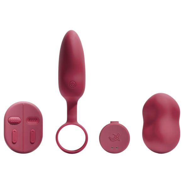 Platanomelón Mobi - 2-teiliges Vibrator-Set - Rot