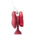 Platanomelón Mobi - 2-teiliges Vibrator-Set - Rot
