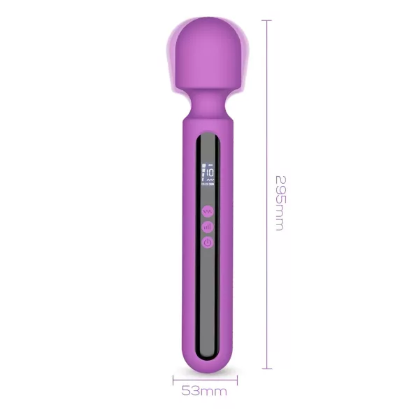 Engily Ross Aura - Wiederaufladbarer Digitaler Massagestab (Lila)