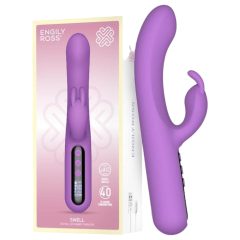   Engily Ross Swell - Akkubetriebener, digitaler Vibrator mit Klitorisarm (Lila)