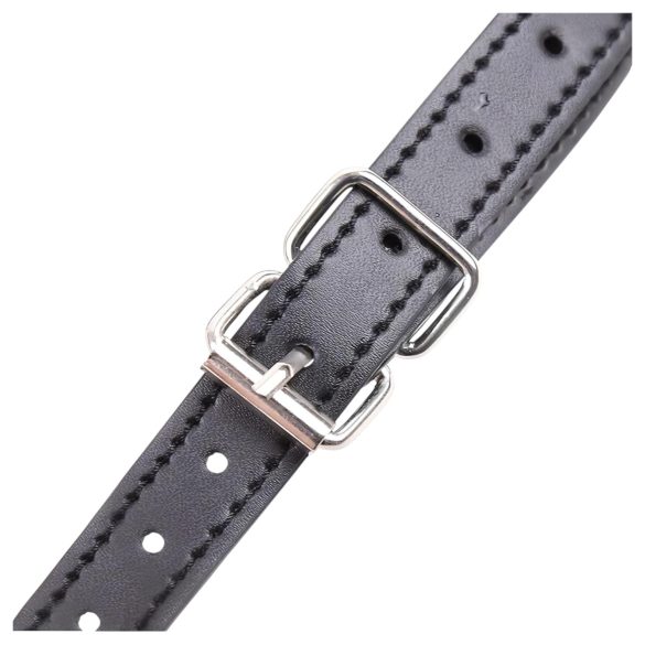 Latetobed - Silikon-Mundknebel in Lippenform (schwarz)