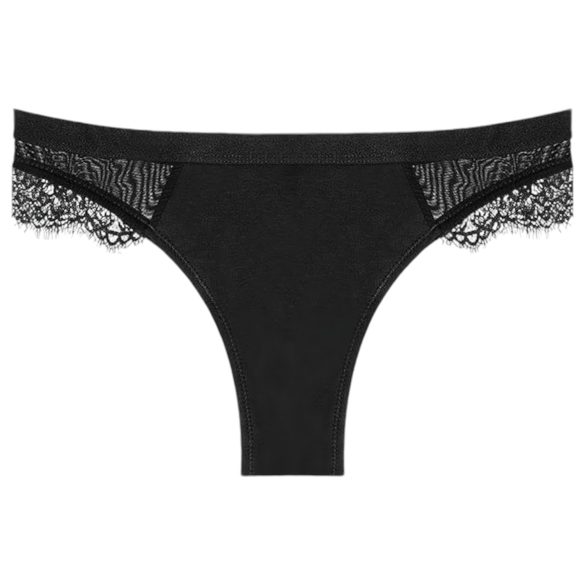 Adalet Flora Normal - Periodenslip (Schwarz) - L