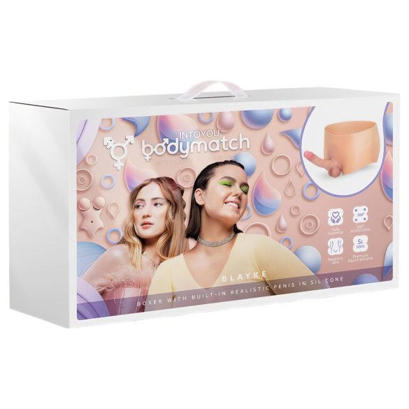 INTOYOU - realistische Strap-On-Dildo (natur)