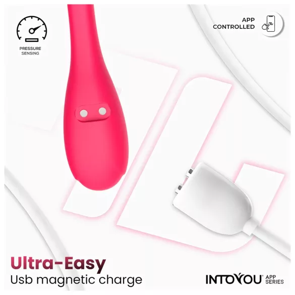 INTOYOU Kyra Beckenboden - Smartes, vibrierendes Kegelduo (Pink)