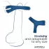 INTOYOU - Intelligenter, vibrierender Penis- und Hodenring (blau)