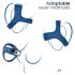 INTOYOU - Intelligenter, vibrierender Penis- und Hodenring (Blau)