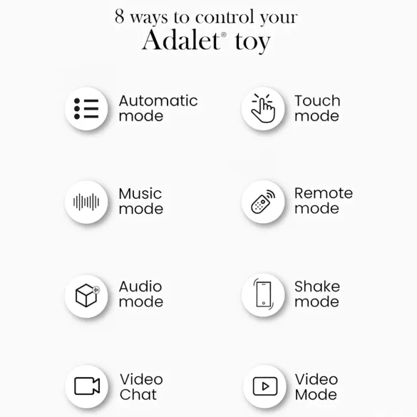 Adalet Gently - intelligenter G-Punkt- und Prostata-Vibrator (rosa)