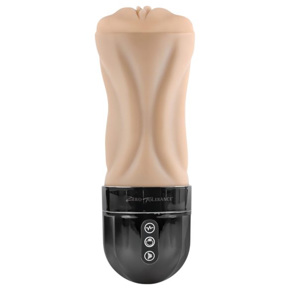 Zero Tolerance Enge Lippen - Saug-Vibro-Möse (natur)