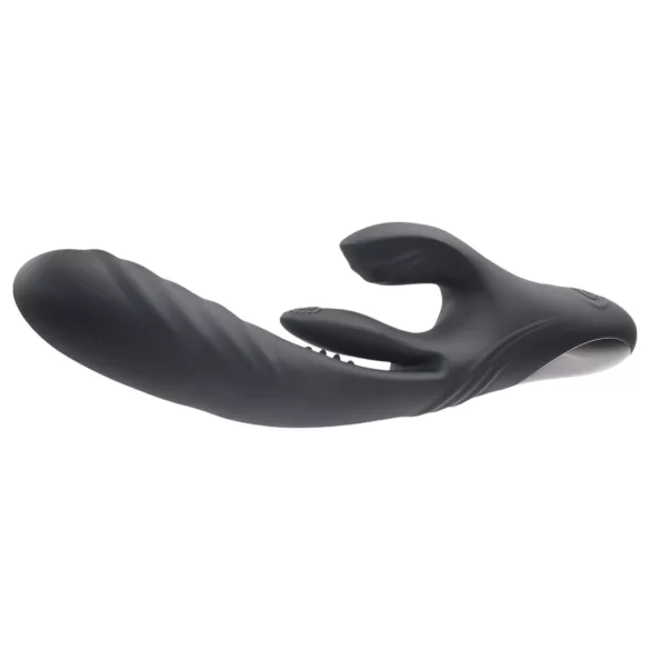 Playboy Rapid Rabbit - Akku-Klitorisstimulator (schwarz)