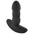 Playboy – Akku Analdildo mit Stoßfunktion (schwarz)