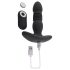 Playboy – Akku Analdildo mit Stoßfunktion (schwarz)