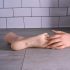 Zero Tolerance Pussy Footin - naturgetreues Fuß-Mösenduplikat