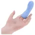 Evolved - Texturierter Fingervibrator (Blau)