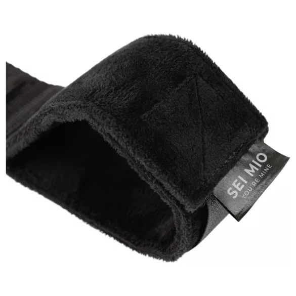 Sei Mio - Spreizstange mit Fesseln (schwarz)