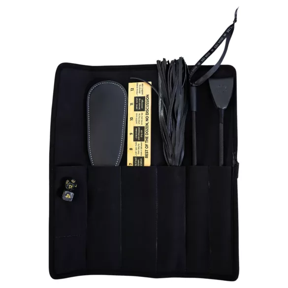 Sei Mio - Strafwerkzeug-Set - 5-teilig (schwarz)