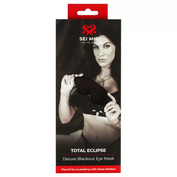 Sei Mio - Total Eclipse Schlafmaske (schwarz)