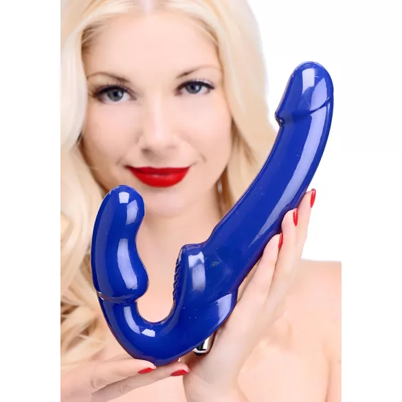 Strap U Revolver II - Aufladbarer Vibrator (blau)
