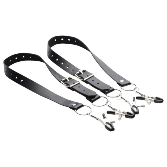XR Brands - Schamlippen-Spreizer Clips (Schwarz)