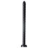 HOSED Geripptes Schlauch 19 - Saugnapf Anal Dildo (schwarz)