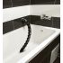 Hosed Swirl Anal Snake 18 - Anal Dildo (Schwarz)