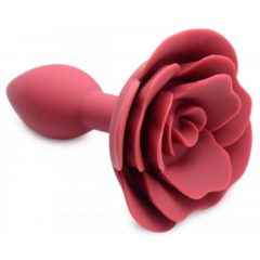   Master Series Booty Bloom - Rosenförmiger, Silikon-Analdildo (rot)